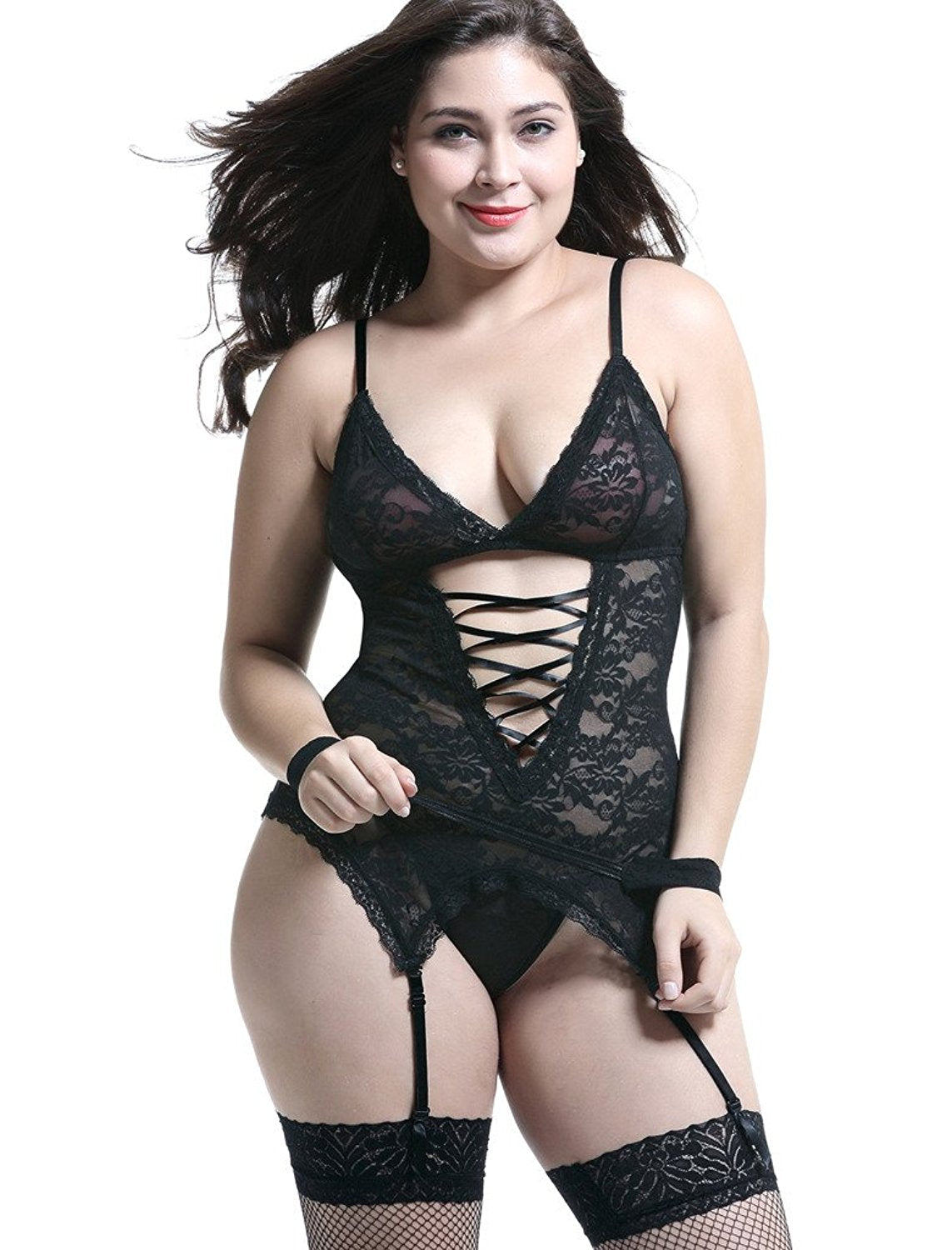 plus size lingerie sets