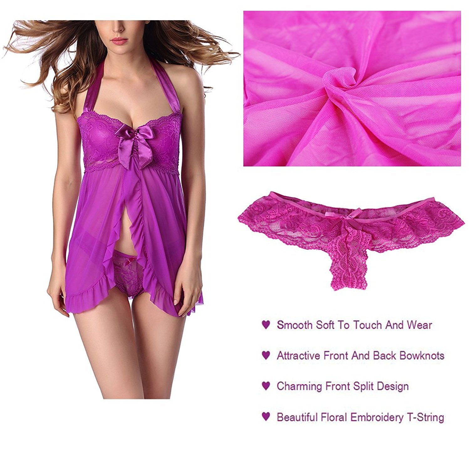 Kissy Sexy Lingerie For Women, Sexy Sleepwear, Women Lingerie, Babydoll Lin...