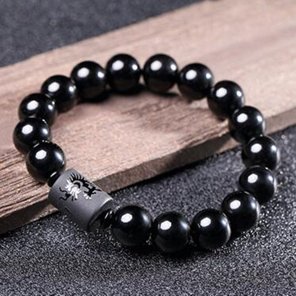 Black Obsidian Bracelet - Black Obsidian Bracelet at 50% OFF ...