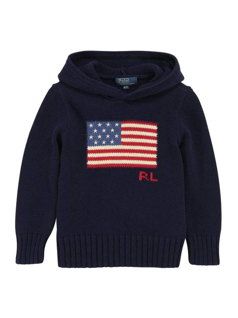 ralph lauren hoodie american flag