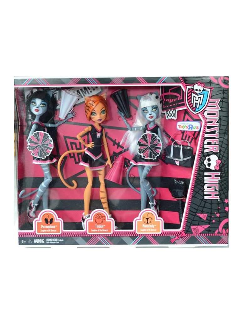 monster high fearleading dolls