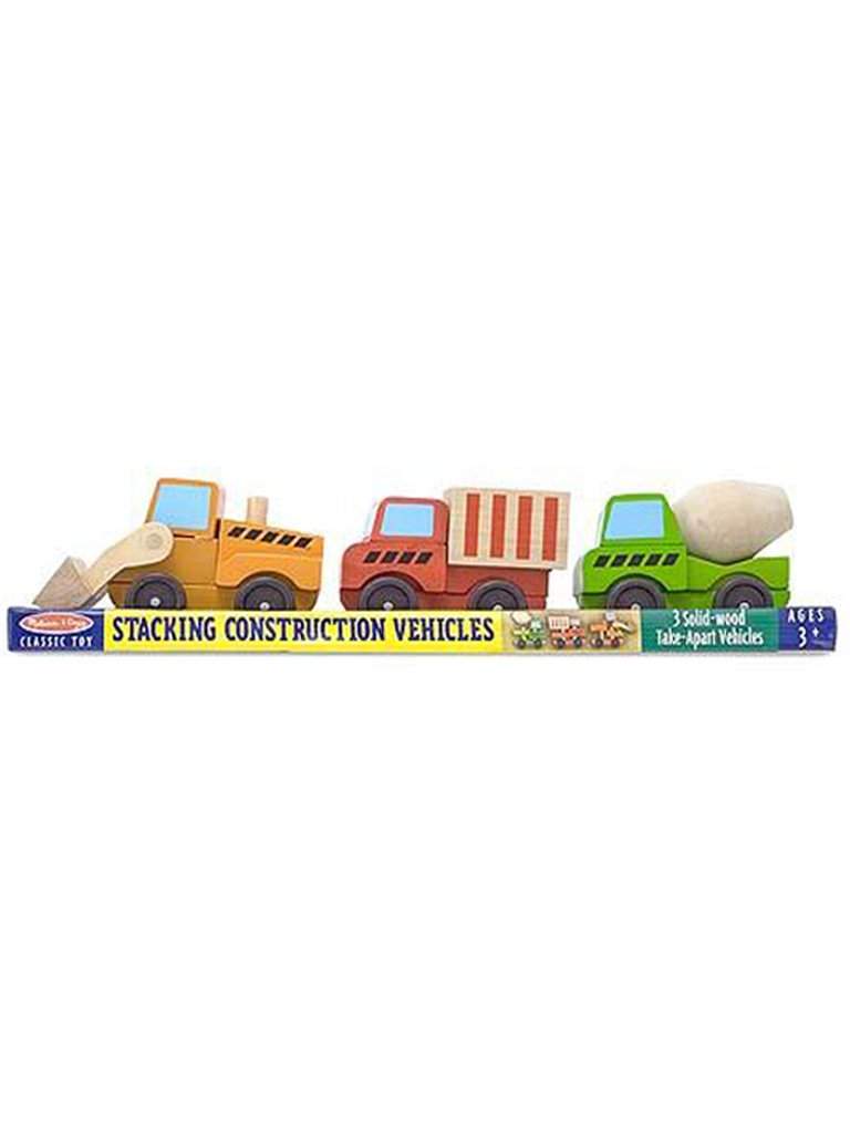 melissa and doug stacking construction vehicles