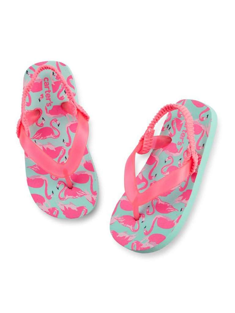 Carter's Flamingo Flip Flops – My100Brands