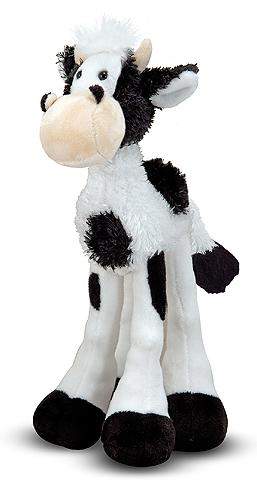 black cow stuffed animal