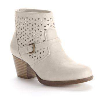 Cutout Ankle Booties – My100Brands