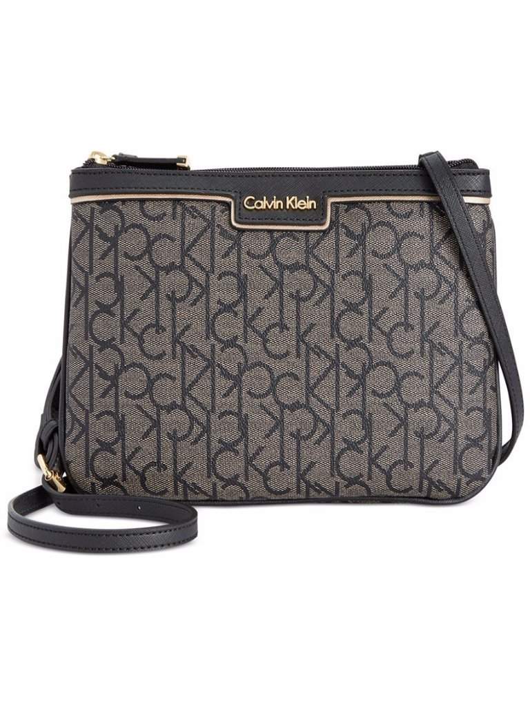 calvin klein monogram crossbody