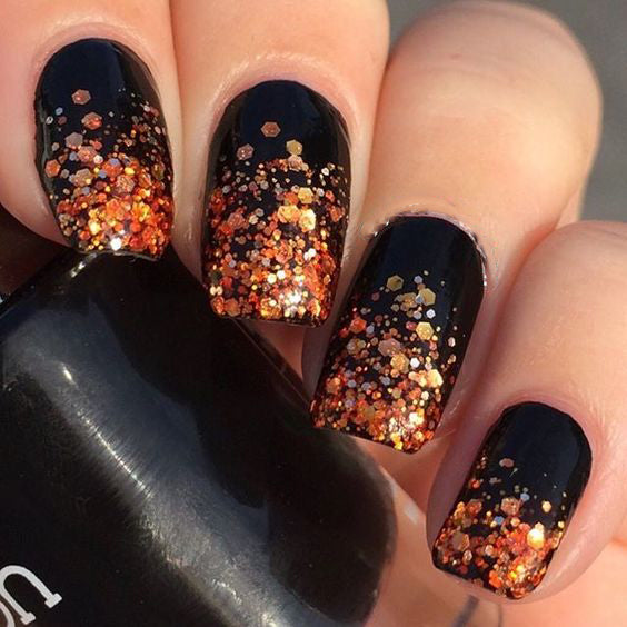 99+ Trending Black Nails Art Manicure Ideas – OSTTY