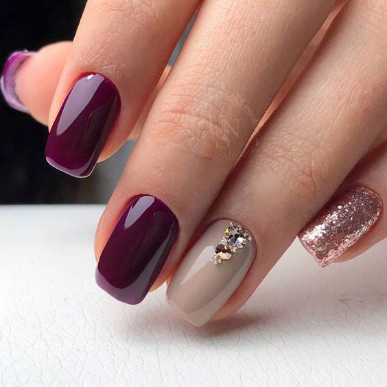 36+ Pretty Trending Fall Nails – OSTTY