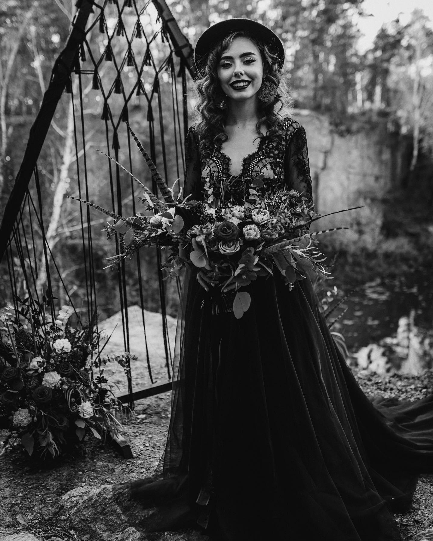 38+ Elegant Black Wedding Dresses for Every Bridal Style – OSTTY