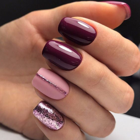 55+ Trendy Manicure Ideas In Fall Nail Colors – OSTTY