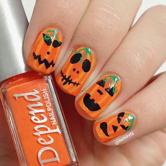 60+ Halloween Nail Art Ideas – OSTTY