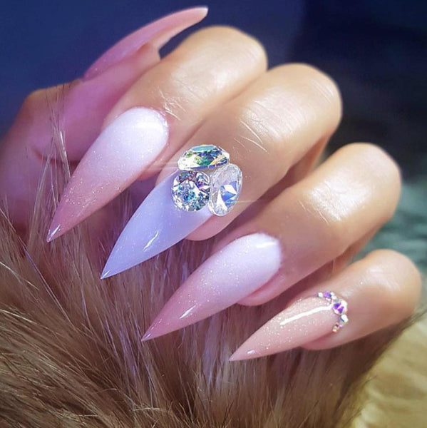 30 Stiletto Acrylic Nails Ideas To Try In 2019 Sumcoco Blog