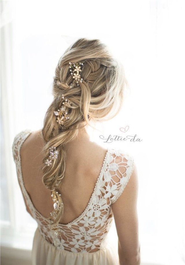 Best Hairstyles For Strapless Wedding Dress – LaBelle