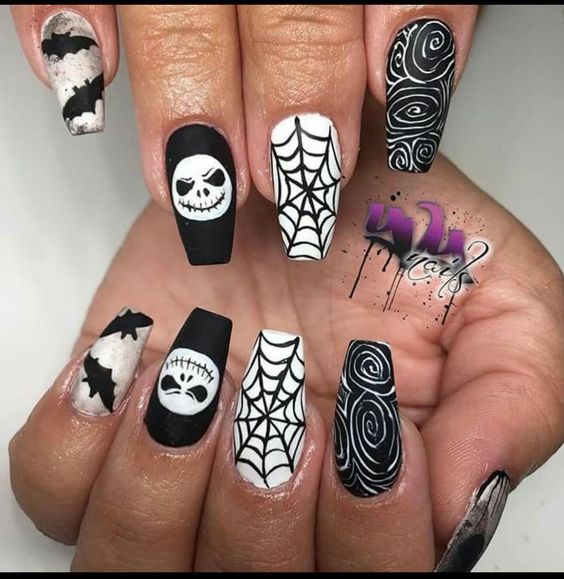 60+ Halloween Nail Art Ideas – OSTTY