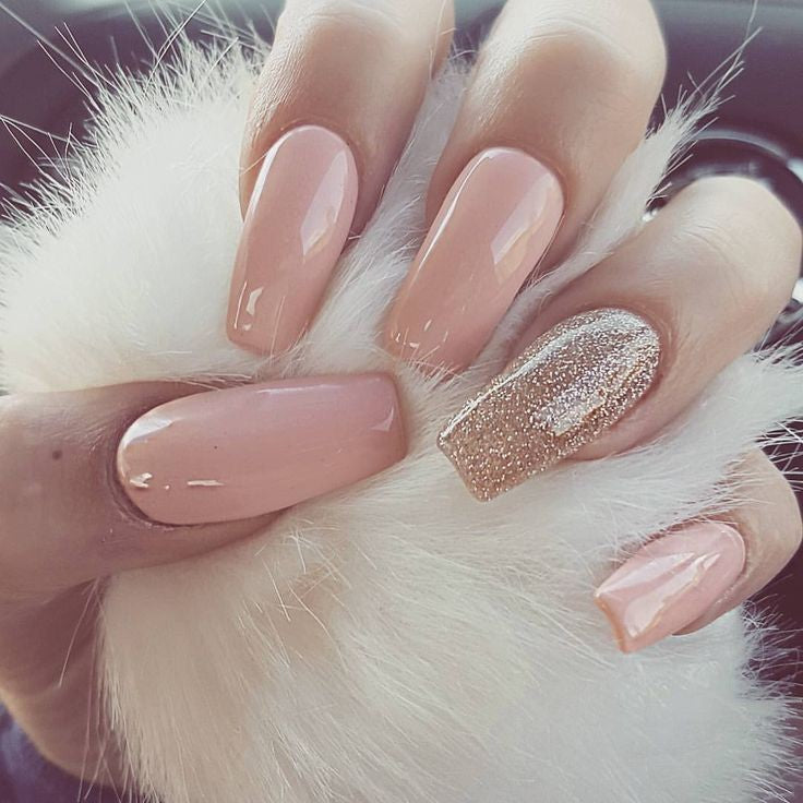 45 Designs With Nude Nail Polish Ostty