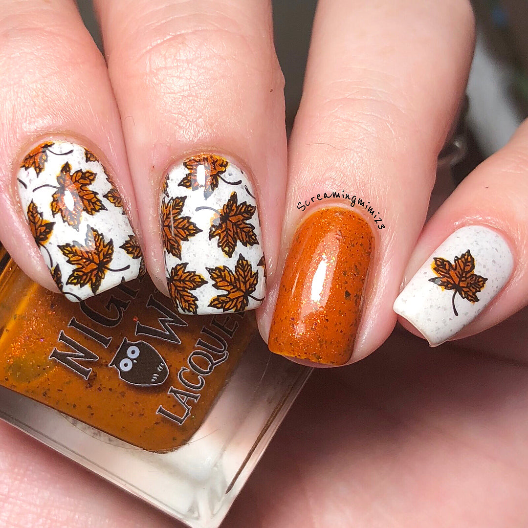 35+ Leaf Nails Art Ideas for your Fall – OSTTY