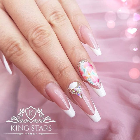 40+ prom night long nail elegant art design – OSTTY