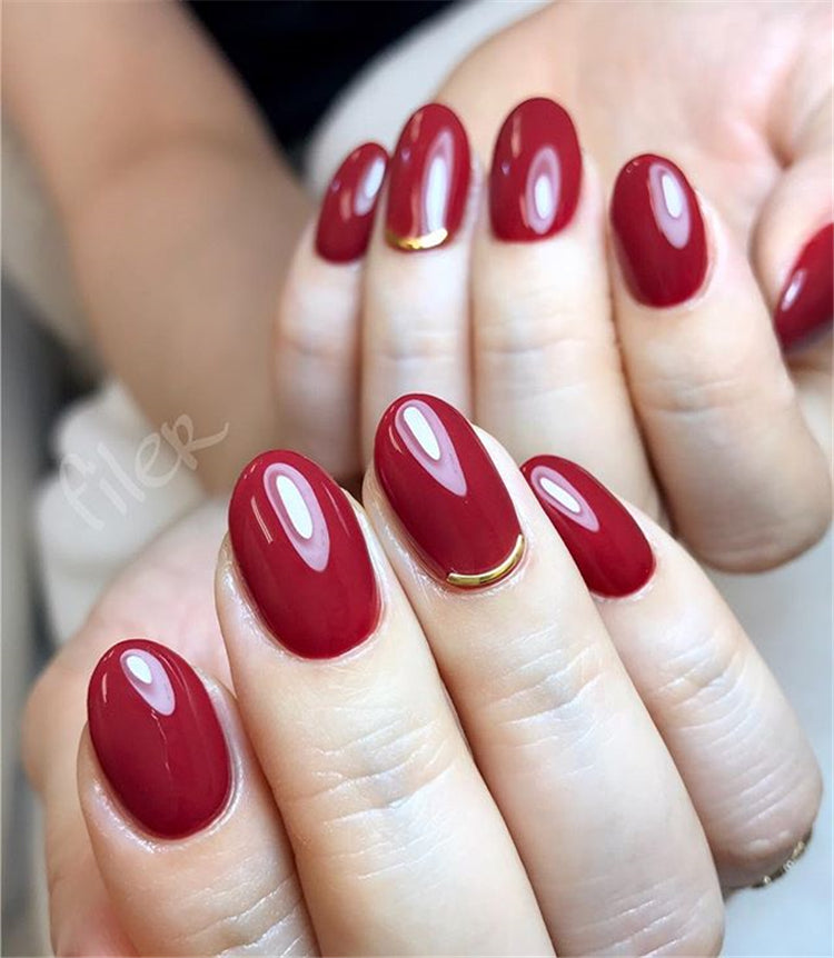 Creative Ideas for Red Acrylic Nails Designs – OSTTY