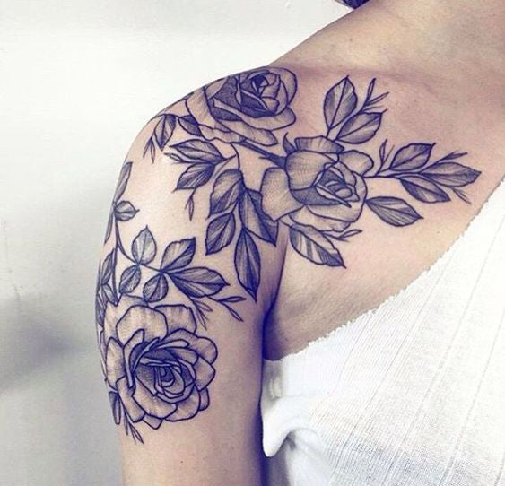 50+ Shoulder Tattoo For Woman - OSTTY
