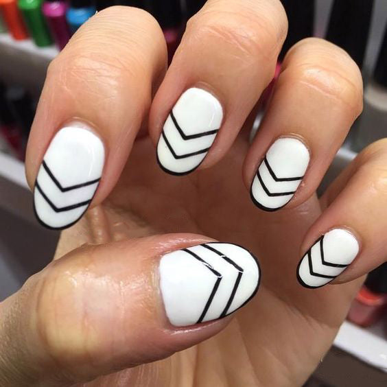 Manicure Geometric Nail Art Ideas – OSTTY