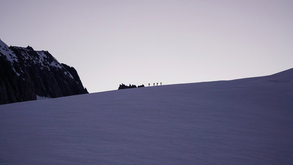 Touring on Finsteraarhorn, Switzerland--Photo by Diego Schläppi