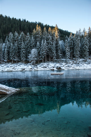 Lago nelle Alpi--Foto di Diego Schläppi