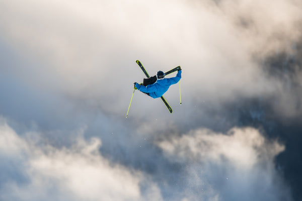 Jonas Hunziker Sending it at Laax--Photo by Diego Schläppi