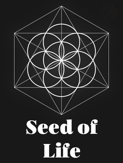 Seed of Life Symbol Sacred Geometry Pattern