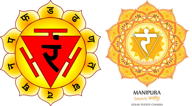 Solar Plexus Chakra Manipura Symbol