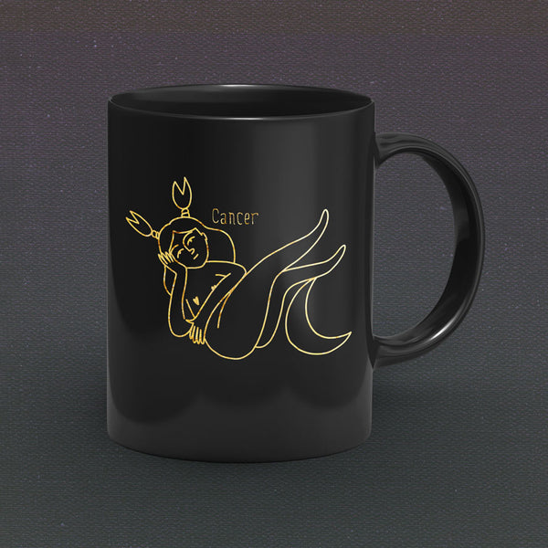 Cancer Zodiac Star Sign Horoscope Coffee Mug