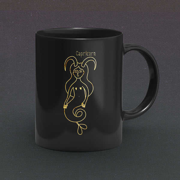 Capricorn Zodiac Star Sign Horoscope Coffee Mug