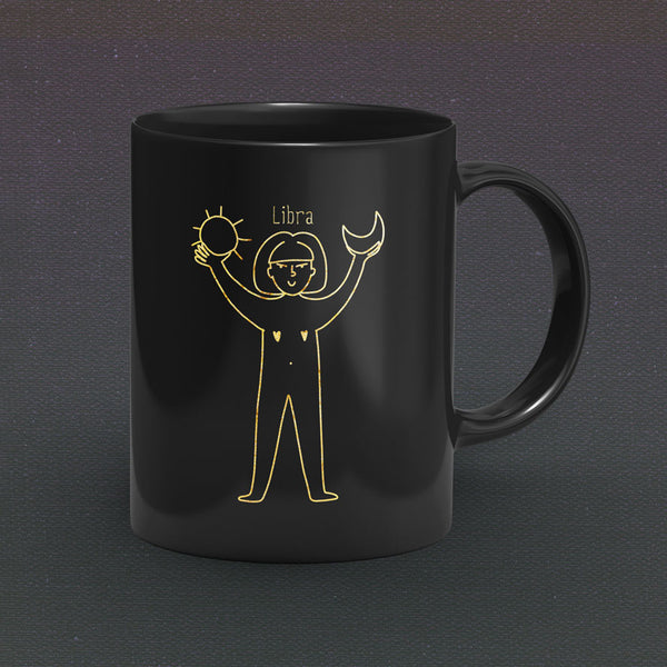 Libra Zodiac Star Sign Horoscope Coffee Mug