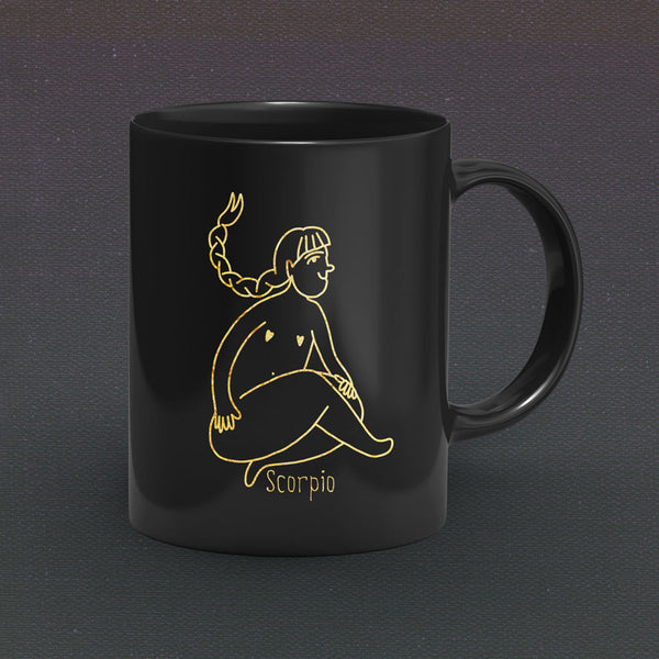 Scorpio Zodiac Star Sign Horoscope Coffee Mug