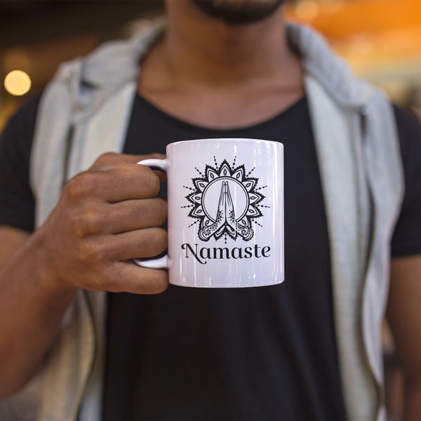 Namaste Yoga Meditation Mug Gift