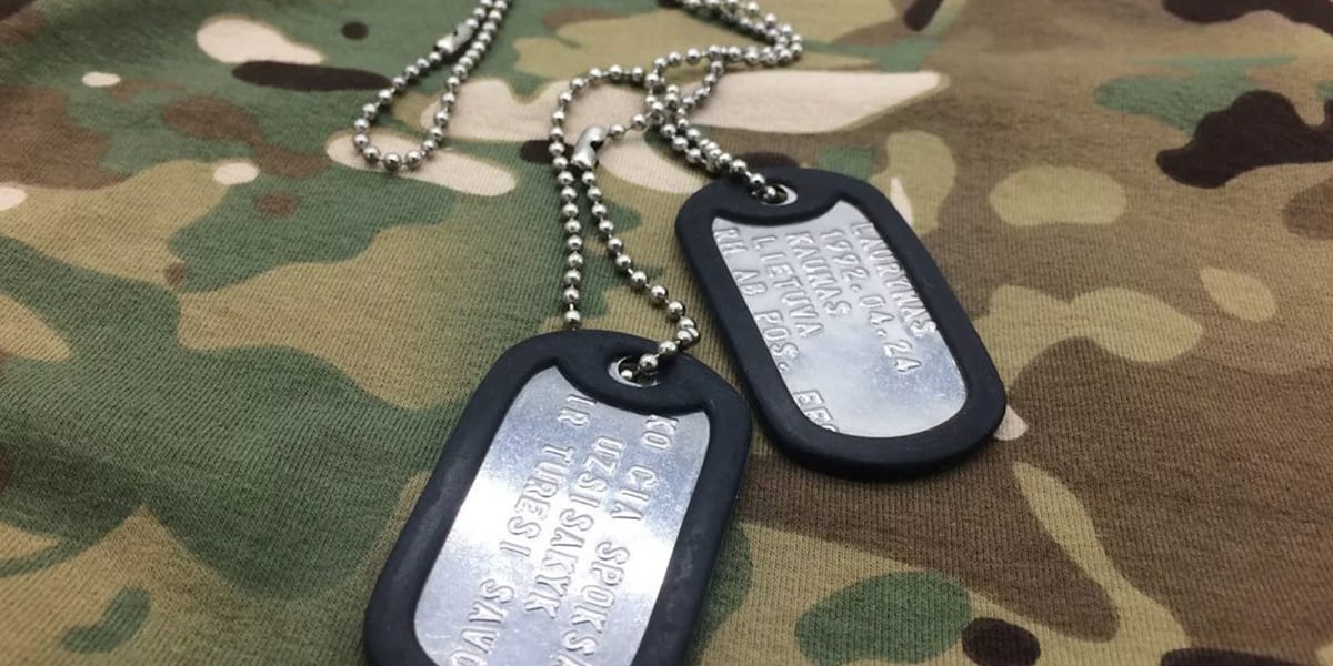material for dog tags