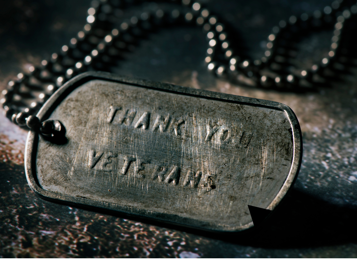 Dog tags have notch