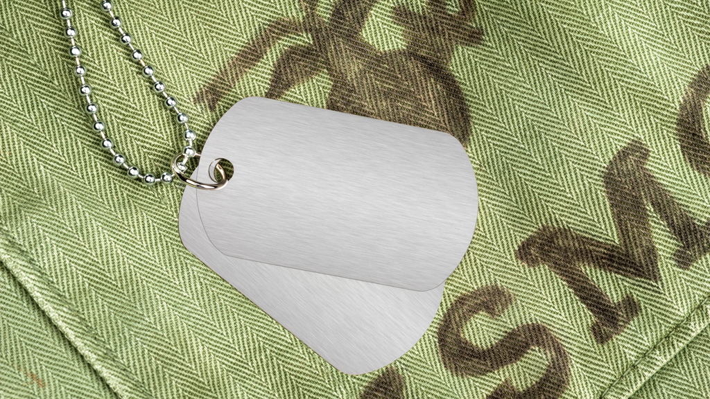 What to Put On Military Dog Tags