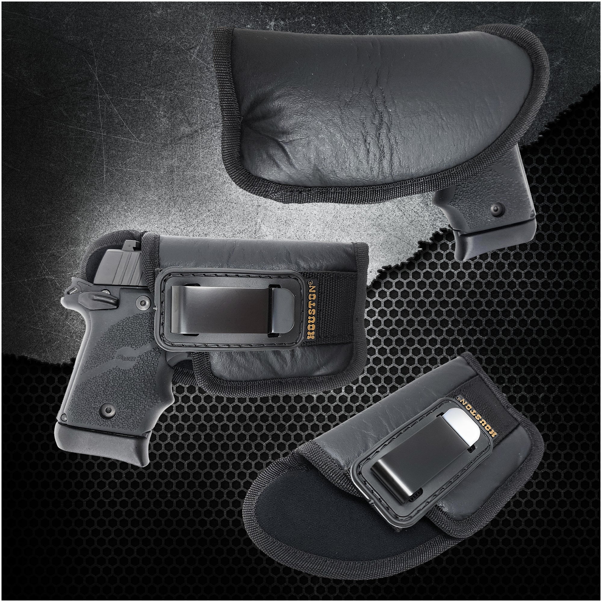 IWB Tuckable ECO Leather Holster - by Houston - Concealment Inside The ...