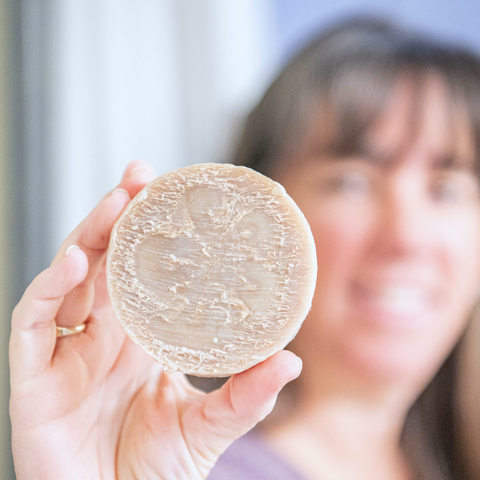 Oatmeal Milk & Honey Goat Milk Soap Luffa