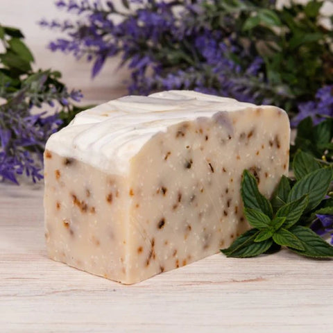 Lavender Peppermint Goat Milk Soap