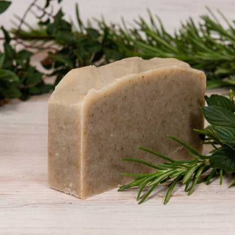 Rosemary Mint Shampoo Goat Milk Soap