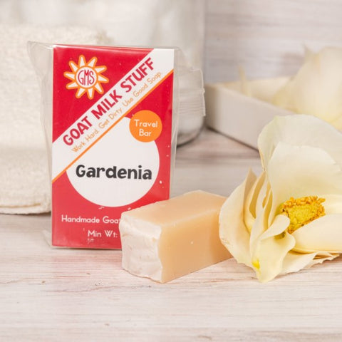 Gardenia Goat Milk Soap Travel Bar