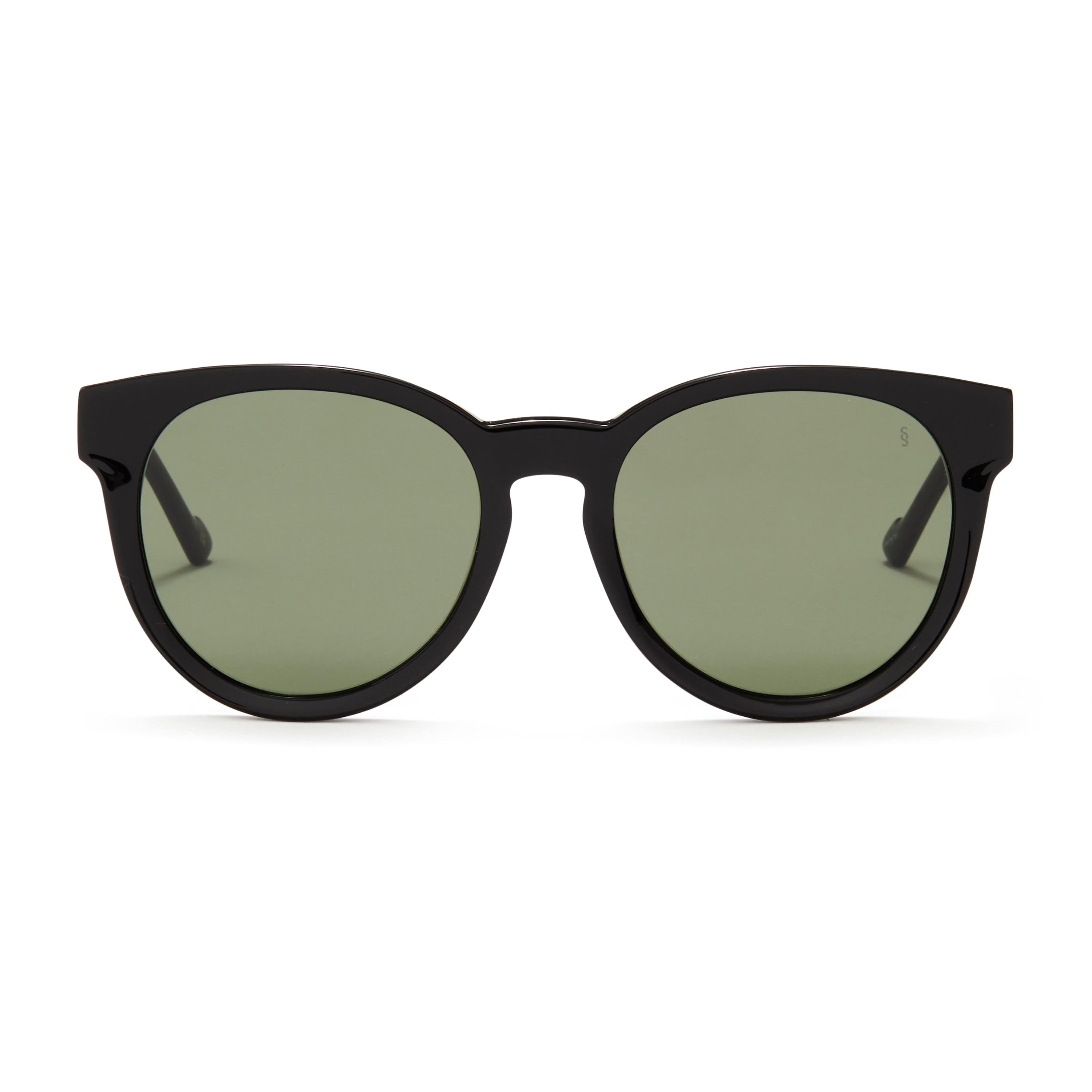 Taylor Morris Eyewear Calypso In Black In Green