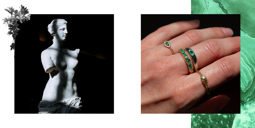 In many cultures Emerald's are linked to Venus