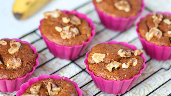 Easter Treats Free Vegan Recipe Pack Banana and Almond Muffins