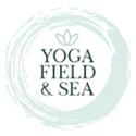 yoga field and sea logo from slapton and salcombe south devon