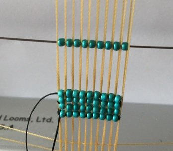 weaving beads