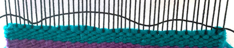 weaving a footer image