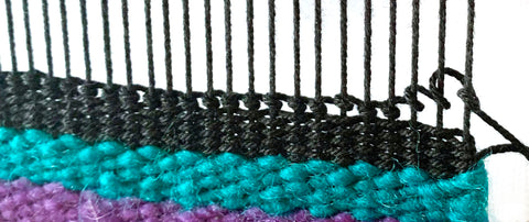 weaving a footer image