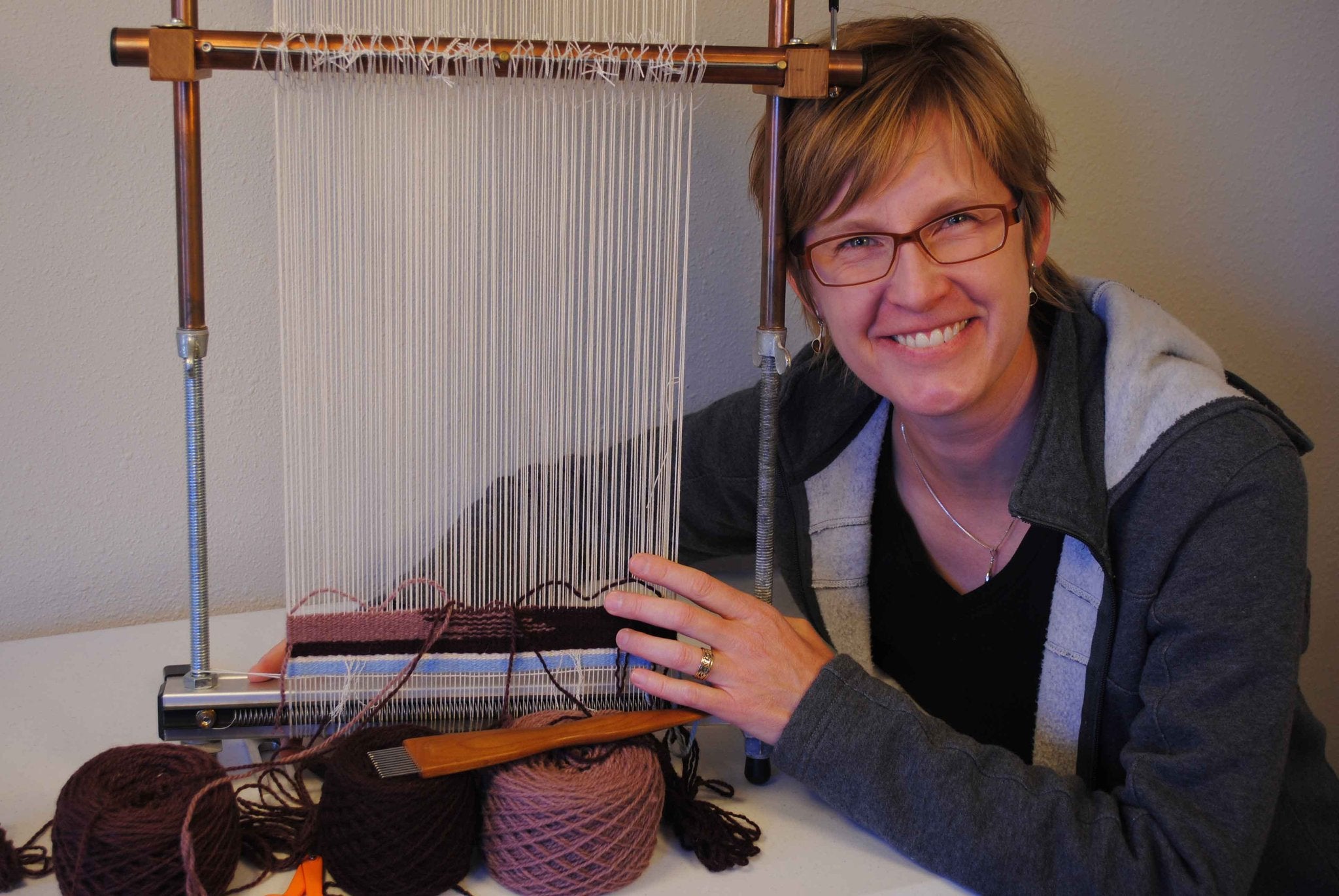 Rebecca Mezoff tapestry loom package